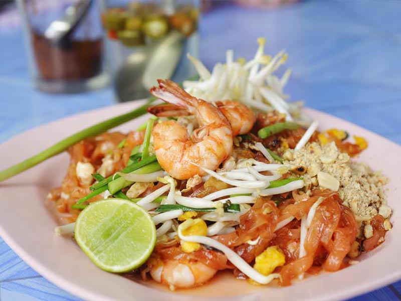 Pad Thai Mì xào kiểu Thái - Món ăn Thái Lan