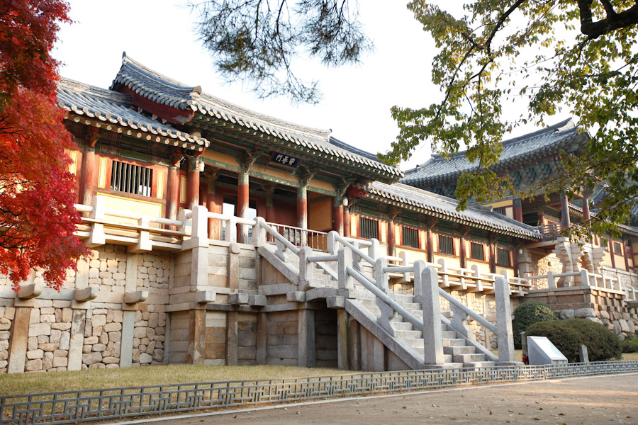 Chùa Bulguksa - Phật Quốc Tự đây là cảnh đẹp nổi tiếng tại Hàn Quốc
