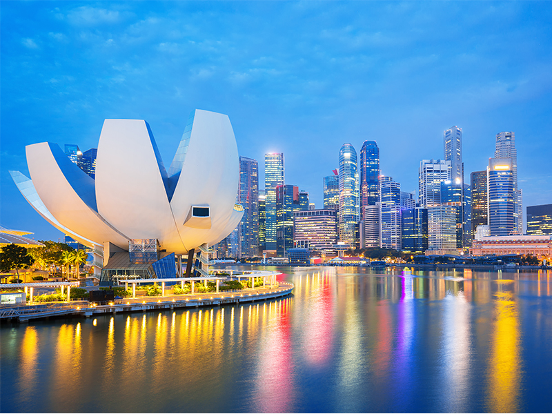 Những tòa nhà mang nét kiến trúc độc đáo ở Singapore