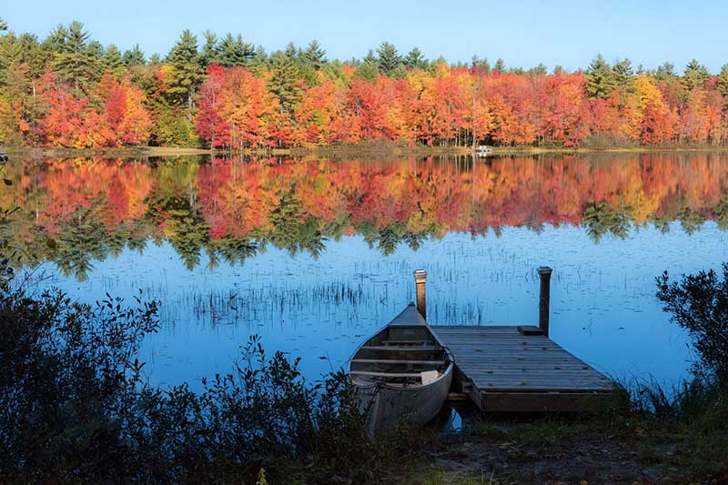 New Hampshire vào mùa thu