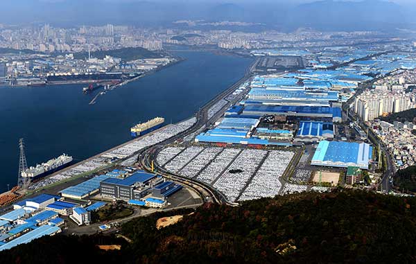 Khu công nghiệp Hyundai của Hàn Quốc thành lập năm 1972 