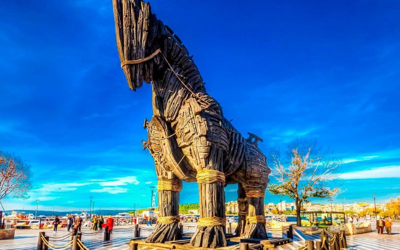 Con ngựa gỗ thành Troy. Con ngựa gỗ thành Troy