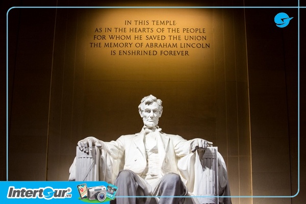 Nhà tưởng niệm Lincoln - tổng thống tài năng nhất nước Mỹ