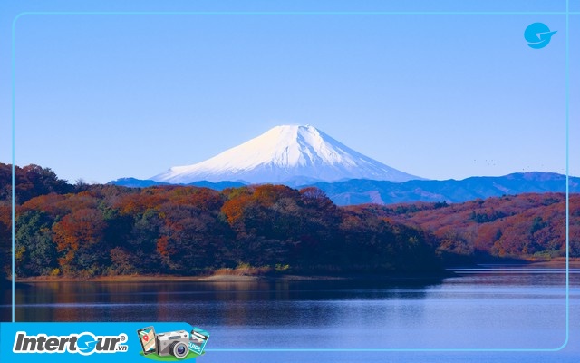 Tour Nhật Bản khám phá Hồ Kawaguchi, một trong nằm hồ nước nổi tiếng nằm dưới chân núi Phú Sĩ