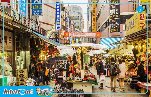 Khu chợ Namdaemun Hàn Quốc