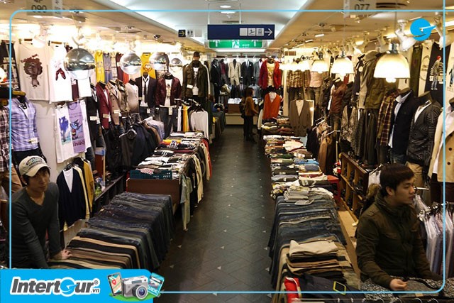 Mua quần áo ở Hàn Quốc