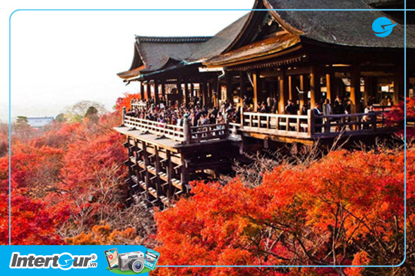 Chùa Thanh Thủy (Kiyomizu-dera) - Tour du lịch Nhật Bản mùa hoa anh đào