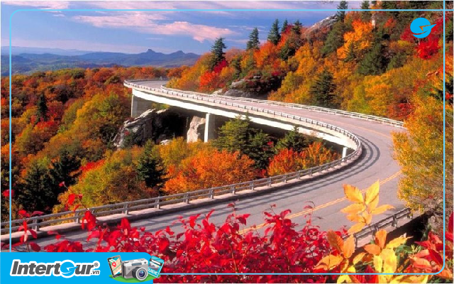 Du lịch Mỹ mùa thu lá đỏ tại dãy Great Smoky, Tennessee