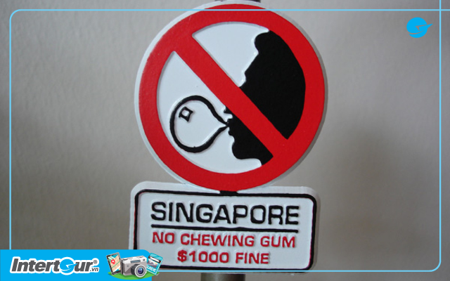 Kẹo cao su là hàng cấm ở Singapore