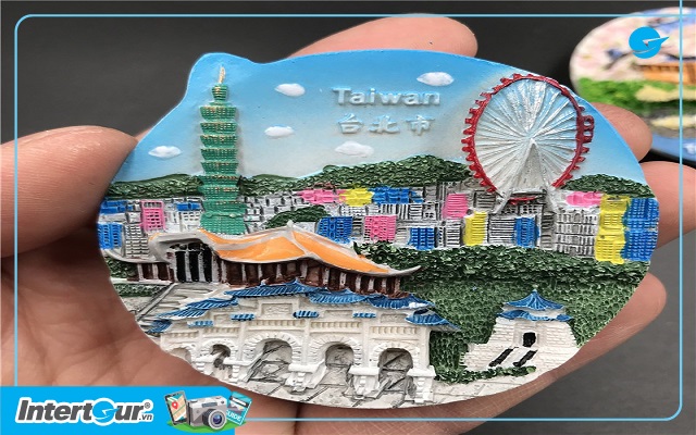 Nam châm trang trí giá siêu rẻ trong tour du lịch Đài Loan