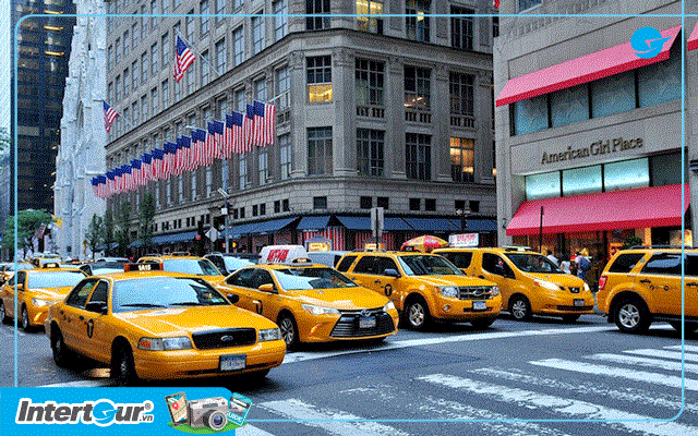 Đi taxi tại Mỹ có giá thành khá đắt đỏ