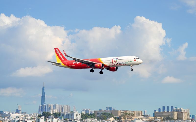 Chuyến bay Vietjet Air. Chuyến bay Sài Gòn - Đà Nẵng