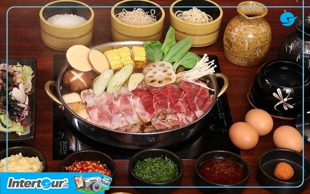 Nồi lẩu Sukiyaki truyền thống