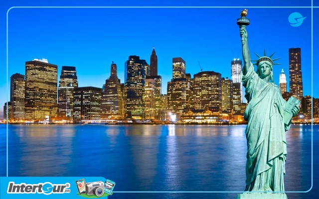 Du lịch New York - Tượng Nữ Thần Tự Do ở New York