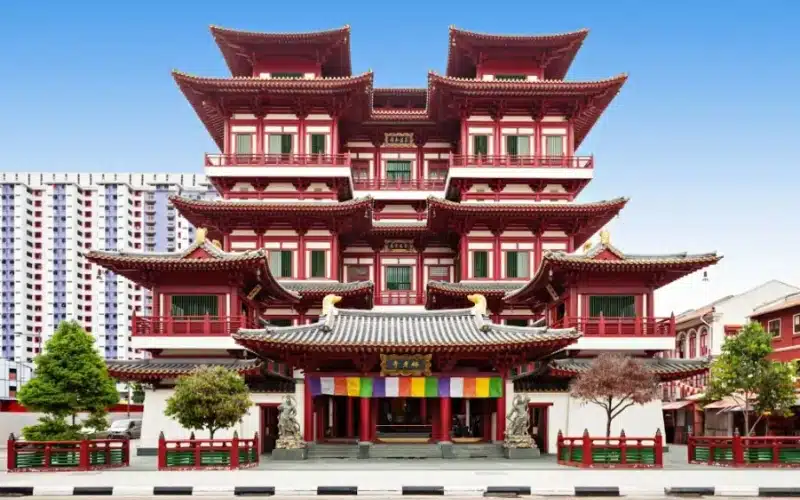 Chùa Răng Phật ở Singapore. Chùa Răng Phật