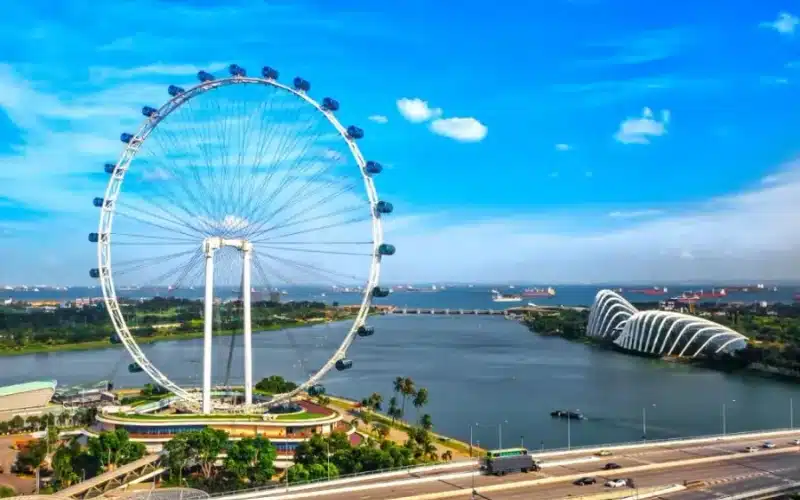 Vòng xoay Singapore Flyer. Vòng xoay Singapore Flyer