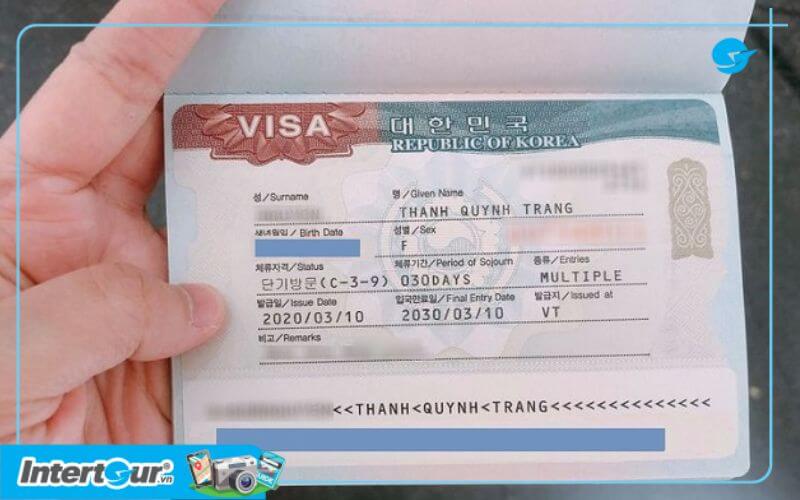 visa du lịch hàn quốc có thời hạn bao lâu