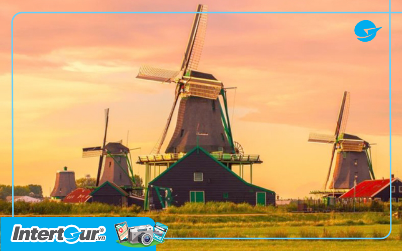 Làng Kinderdijk Hà Lan