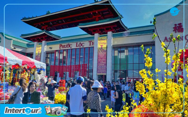 Khám phá khu Phúc Lộc Thọ khu chợ Việt sôi động ở Mỹ