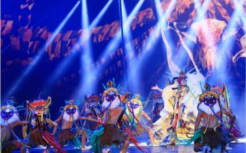 Show diễn Cửu Trại Thiên Cổ Tình. Show diễn Cửu Trại Thiên Cổ Tình