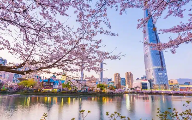 Hồ Seokchon Seoul