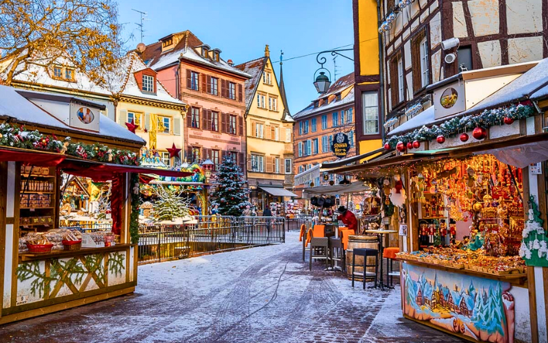 Làng cổ tích Colmar - “tiểu Venice” trong lòng nước Pháp. Colmar Village