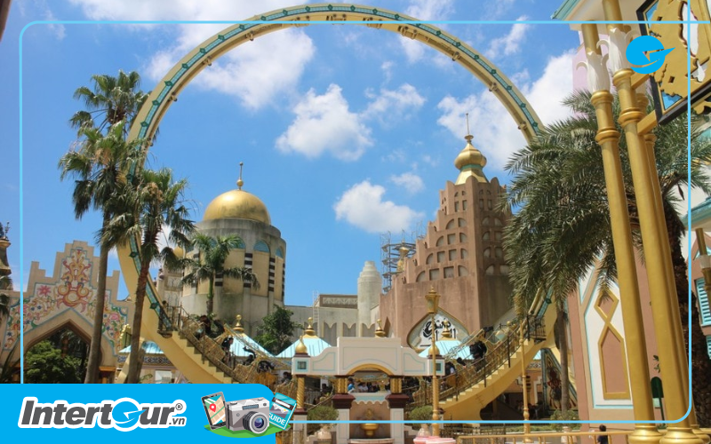 Thế giới thần thoại tại Vương quốc Ả Rập tràn ngập Leofoo Village Theme Park. Vương quốc Ả Rập tràn ngập Leofoo Village Theme Park.