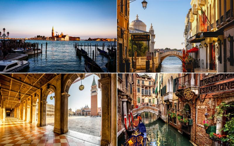 Venice là hình ảnh của sự thơ mộng và xa hoa của nước Ý. Du lịch Venice