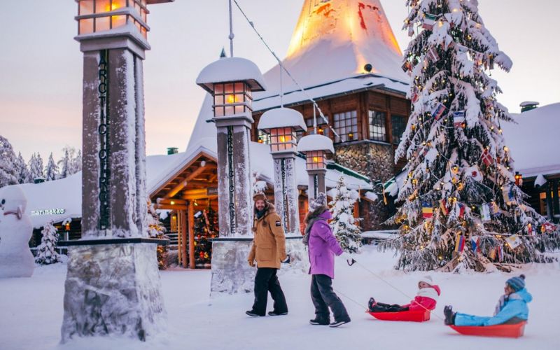Mùa đông ở Lapland. Lapland