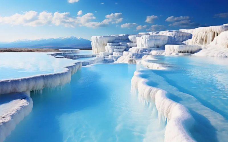 Pamukkale chính là thiên đường dưới hạ giới ở trời Âu. Pamukkale