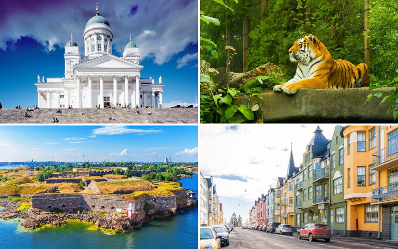 Top 4 địa điểm hút khách nhất ở Helsinki. Helsinki