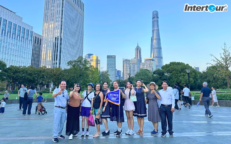 Đoàn khách nhà Intertour đã có mặt tại Thượng Hải. Đoàn khách nhà Intertour đã có mặt tại Thượng Hải