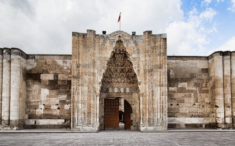 Đây là Khách sạn cổ Caravanserai. Khách sạn cổ Caravanserai