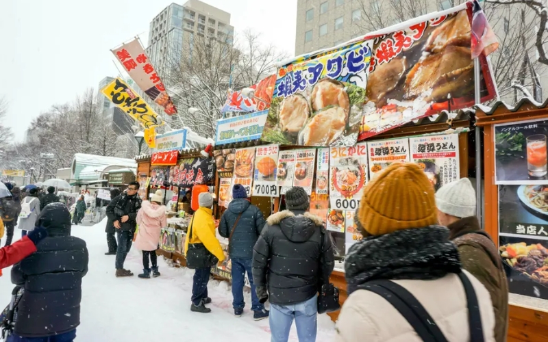 Mùa đông không buồn chán ở Sapporo Nhật Bản. Mùa đông không buồn chán ở Sapporo Nhật Bản