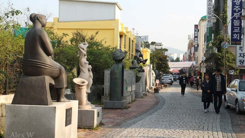 Phố nghệ thuật Gwangju (Art Street)