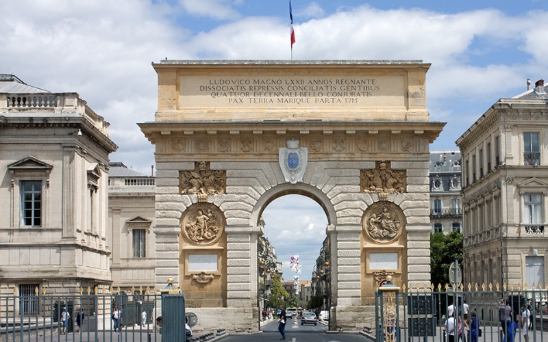 Khải Hoàn Môn Montpellier. Khải Hoàn Môn Montpellier